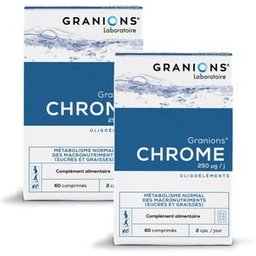 Chrome 250µg 2x60 Comprimés