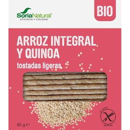 Soria Food Light Toast Riz Riz Quinoa Bio