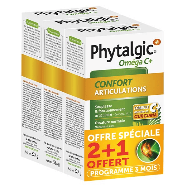 Phytalgic+ Omega C+ 3 x 60 capsules