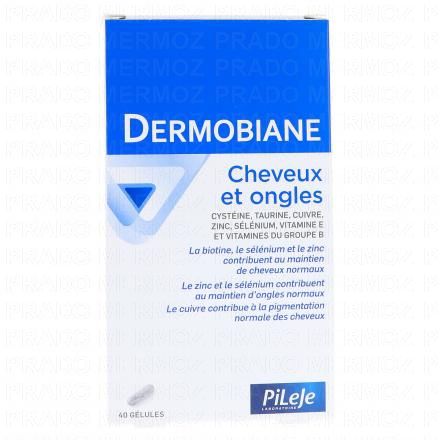 Dermobiane cheveux et ongles boîte 40 gélules