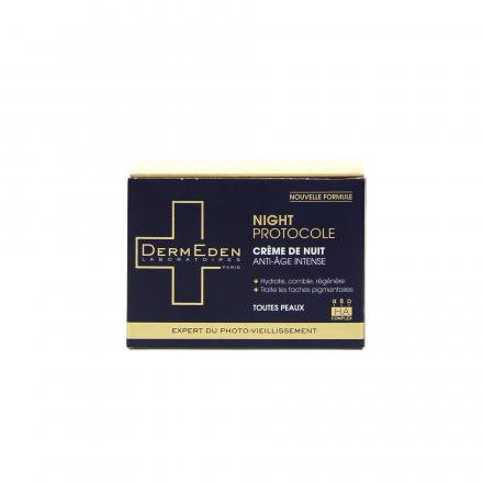 Night protocole crème de nuit pot 50ml