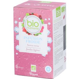 BioNutrisanté Infusion Froide Jambes Légères saveur Cerise en sachets