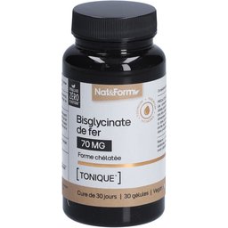 Nat&Form Bisglycinate de fer en gélules
