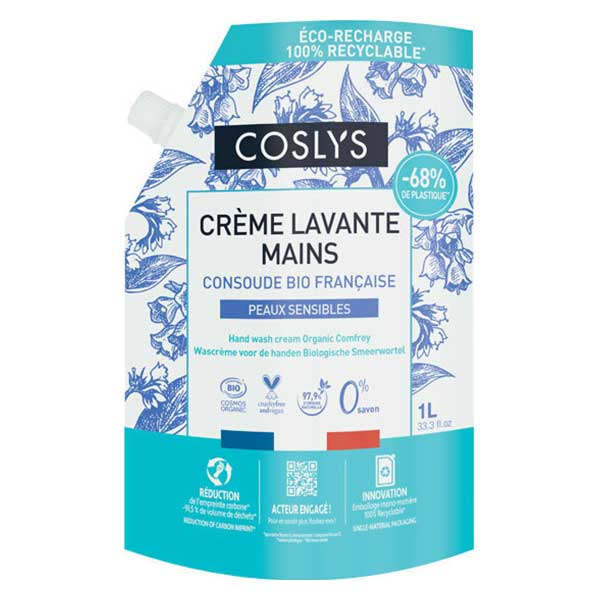 Crème Lavante Mains Consoude Bio Doypack 1L