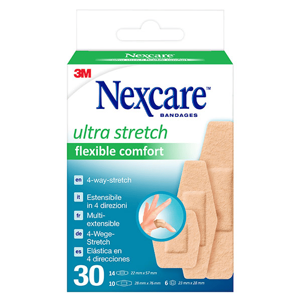 Ultra Stretch Flexible Comfort Pansement Multi-extensible 30 unités