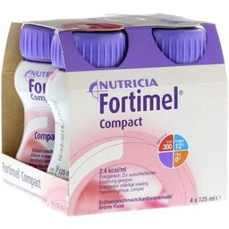 Fortimel Compact Protéiné Fraise 4x125ml
