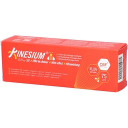 Kinesium Crème Massage Effet Chauffant