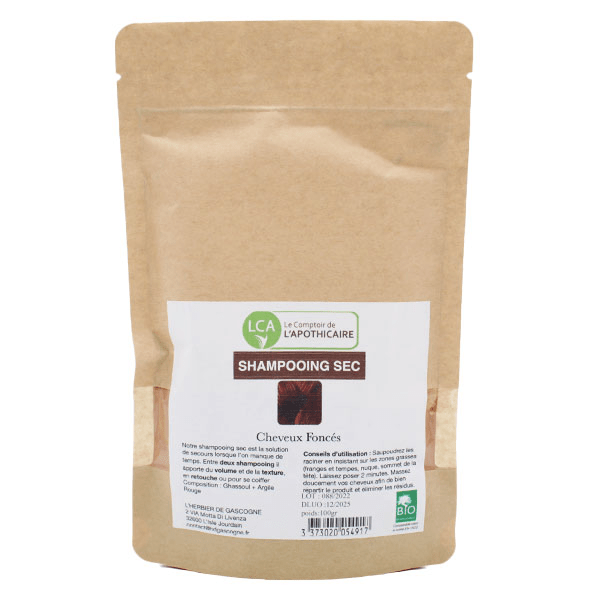 Shampoing Sec Cheveux Foncés 100g
