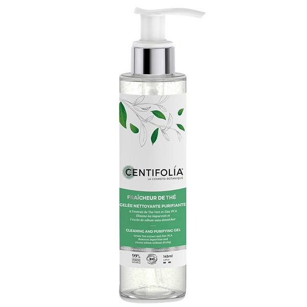 Fraîcheur de Thé Gelée Nettoyante Purifiante Bio 145ml