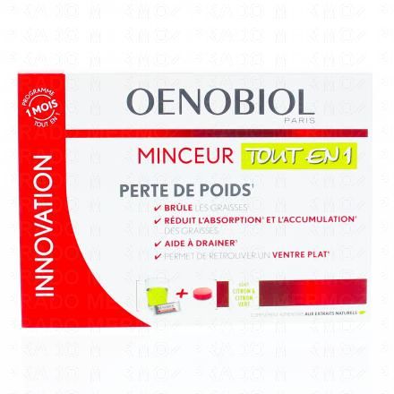 Minceur tout en 1 goût citron & citron vert 30 sticks + 60 comprimés