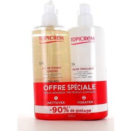 Pack DA Gel Nettoyant Surgras Peaux Atopiques