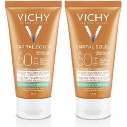 Capital Soleil BB émulsion toucher sec teintée Spf50 Tube 50ml