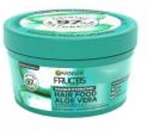 Fructis Hair Food Aloe Masque Hydratant 100H Cheveux et Cuir Chevelu Déshydratés 320 ml - Pot