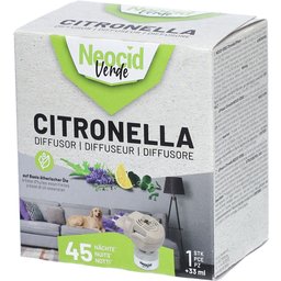 Neocid Verde Citronella Diffusor mit Flasche 33ml