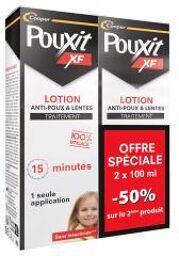 Lotion Traitement Anti-Poux & Lentes Lot de 2 x 100 ml - Lot 2 x 100 ml