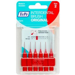 TePe® Original Brossettes interdentaires 0,5 mm Rouge