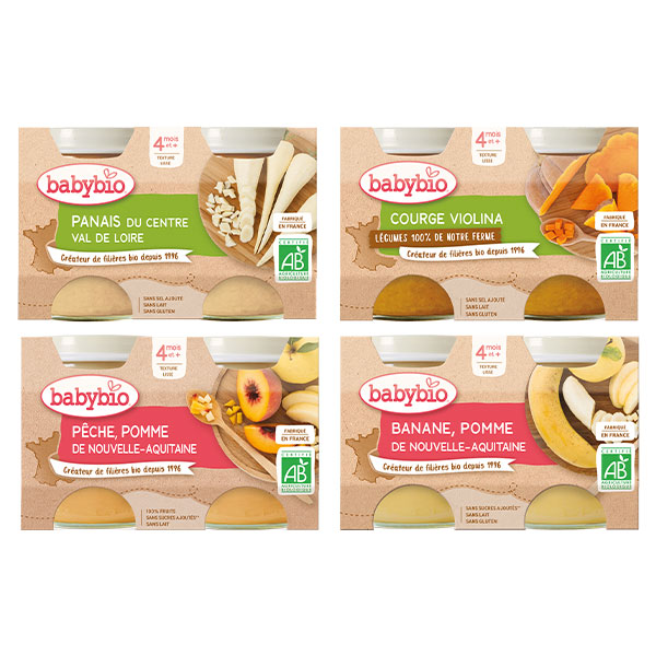 Pack Petits Pots Début de la Diversification Bio