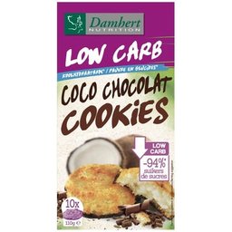 Damhert Nutrition Biscuits au Chocolat et à la Noix de Coco 110g