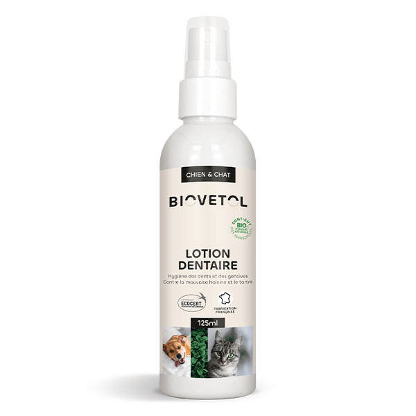 Lotion Dentaire Bio  Chien et Chat 125 ml