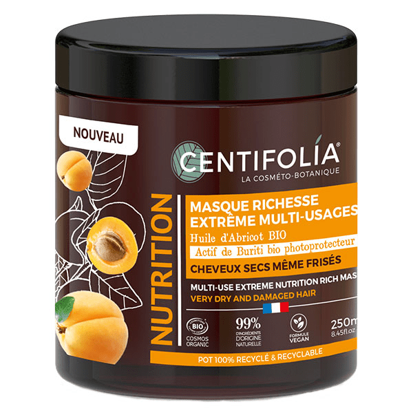 Nutrition Expert Masque Richesse Extrême Multi-Usages Bio 250ml