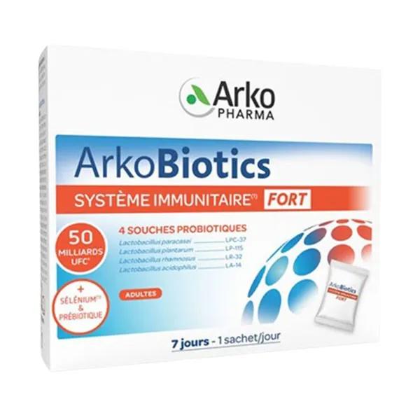 Arkobiotics Système Immunitaire Fort probiotiques 7 sachets
