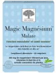 Magic Magnésium Malate 60 Comprimés - Boîte 60 comprimés
