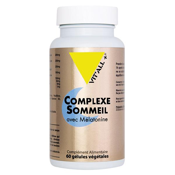 COMPLEXE SOMMEIL avec Mélatonine 60 gélules végétales