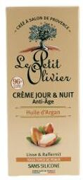 Crème Jour & Nuit à l'Huile d'Argan 50 ml - Flacon-Pompe 50 ml