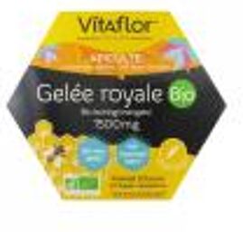 Gelée Royale 1500 mg Bio 20 Ampoules - Boîte 20 ampoules