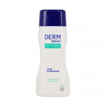 Derm-soin peaux sensibles et irritees flacon 200 ml