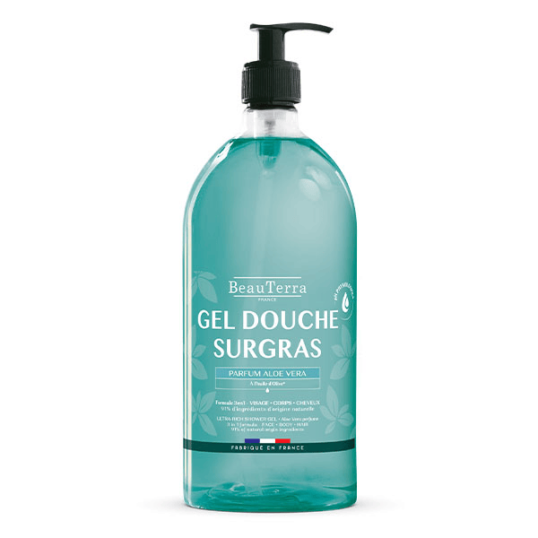Gel douche surgras Parfum Aloe Vera 1L