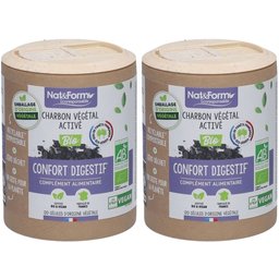 Nat&Form Charbon végétal activé en gélules