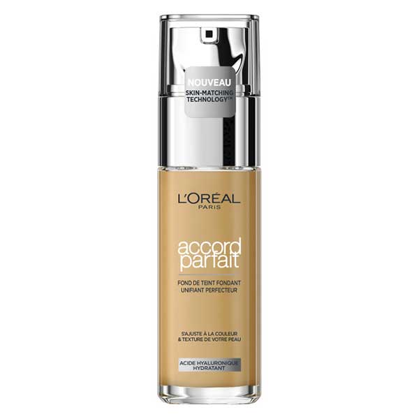 Accord Parfait Fond de Teint Fluide N°3.D Beige Doré 30ml