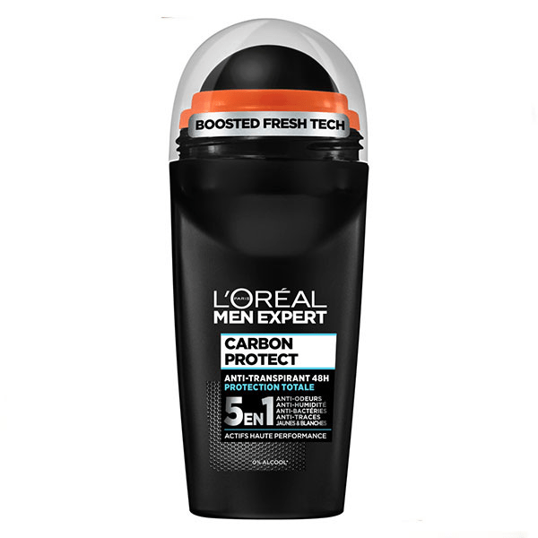 L'Oréal Men Expert Déo Bille Carbon Protect 5en1 Ice Fresh 50ml