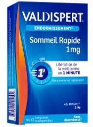 Sommeil Rapide 1 mg 50 Comprimés Orodispersibles - Boîte 50 comprimés