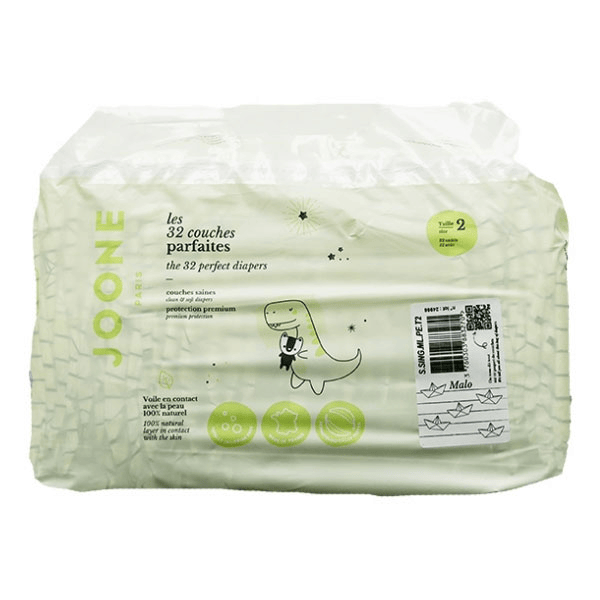 Couche Brigitte 3/5kg Taille 2 - 32 Couches