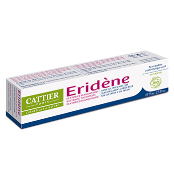 Éridène dentifrice blanchissant bio tube 75ml