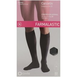 Antibacterial Compression Normale Noir TS