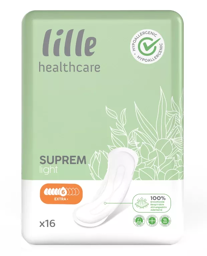 Lille Suprem Light Extra Plus - 24 paquets de 16 protections