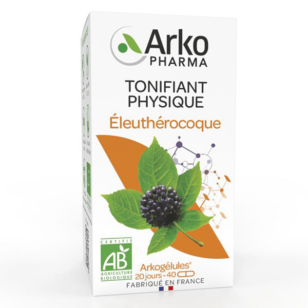 Arkogélules Eleutherocoque Bio 40 gélules