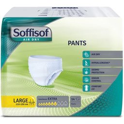 Soffisof Pants Air Dry Couche Culotte Extra Taille L 2848 14uts