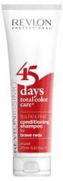 45 Days Revlonissimo Conditionneur Shampoing Cheveux Rouges 275 ml - Tube 275 ml