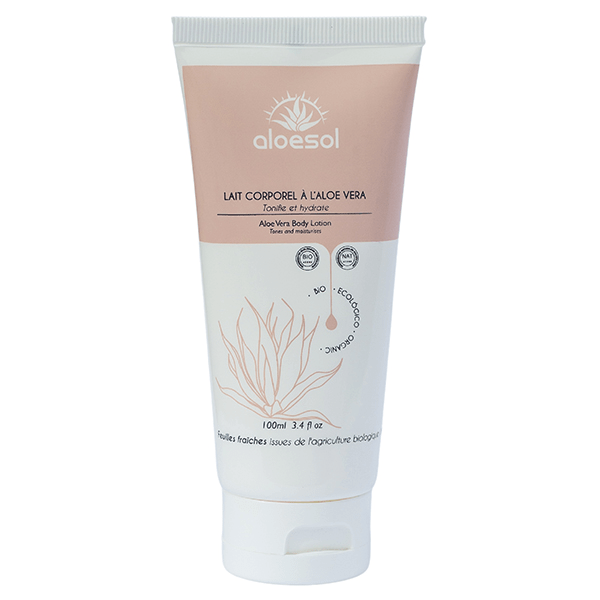 Lait Corporel Tonifiant à l'Aloe Vera Bio 100ml
