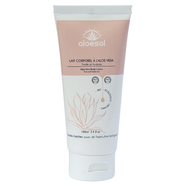 Lait Corporel Tonifiant à l'Aloe Vera Bio 100ml