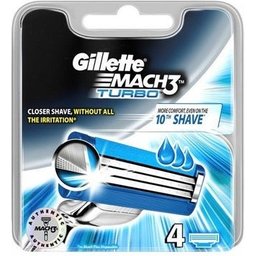 Gillete Pack Mach 3 Turbo 3 Refills 1pc