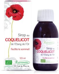 Sirop sommeil au Coquelicot de l'Etang de l'Or - 125ml Phytofrance