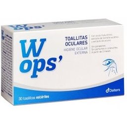 Wops Lingettes Oculaires 30 u