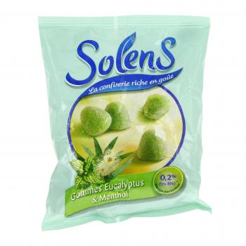 Gommes à l'eucalyptus menthol sachet de 100g