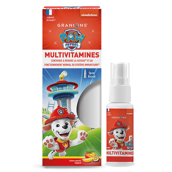 Granions Spray Multivitamines Enfant Pat Patrouille - Vitamine C et B - Immunité