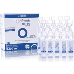 Lacrifresh Gouttes oculaires Hyaluronate de Sodium Ocudry 0.3 20x0.04ml
